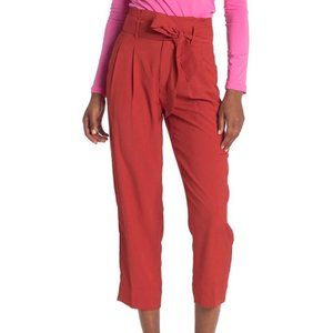 NWT Madewell Paperbag Waist Tapered Pants 18